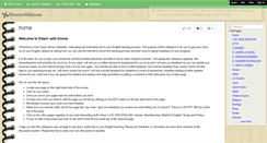 Desktop Screenshot of elearnwithemma.wikispaces.com