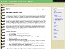 Tablet Screenshot of elearnwithemma.wikispaces.com