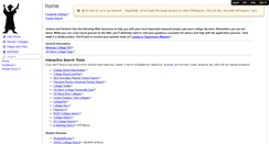 Desktop Screenshot of collegesearch.wikispaces.com