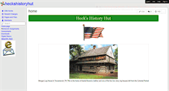 Desktop Screenshot of heckshistoryhut.wikispaces.com