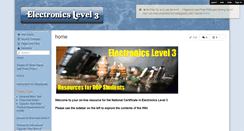 Desktop Screenshot of electroniclevel3.wikispaces.com