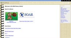 Desktop Screenshot of disneylibrary.wikispaces.com
