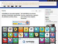 Tablet Screenshot of klikatekla.wikispaces.com