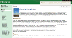 Desktop Screenshot of energy-c2.wikispaces.com