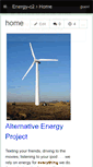 Mobile Screenshot of energy-c2.wikispaces.com