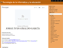 Tablet Screenshot of jorgegiraldo.wikispaces.com