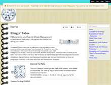 Tablet Screenshot of blinginbabes.wikispaces.com
