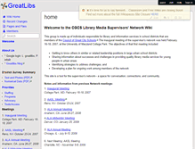 Tablet Screenshot of greatlibs.wikispaces.com