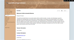 Desktop Screenshot of lauraflemingenvirosci.wikispaces.com
