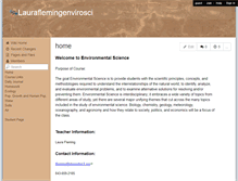 Tablet Screenshot of lauraflemingenvirosci.wikispaces.com