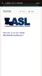 Mobile Screenshot of lasl2.wikispaces.com