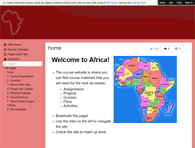 Tablet Screenshot of africa-dylan.wikispaces.com