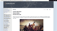 Desktop Screenshot of amstudies-lhs.wikispaces.com