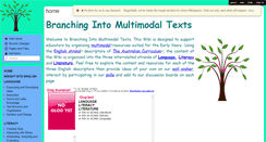 Desktop Screenshot of branching-into-multimodal-texts.wikispaces.com