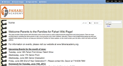 Desktop Screenshot of familiesforfahari.wikispaces.com