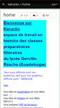 Mobile Screenshot of karuclio.wikispaces.com
