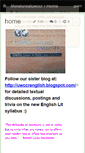 Mobile Screenshot of literatureatuwccr.wikispaces.com