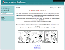 Tablet Screenshot of emmanueldrbbsclasses.wikispaces.com