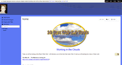 Desktop Screenshot of 10bestweb2tools.wikispaces.com