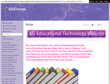 Tablet Screenshot of 420graves.wikispaces.com