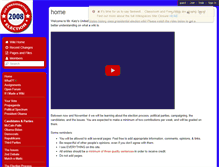 Tablet Screenshot of electionkatz.wikispaces.com