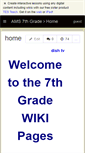 Mobile Screenshot of ams7thgrade.wikispaces.com