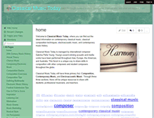 Tablet Screenshot of classicalmusictoday.wikispaces.com