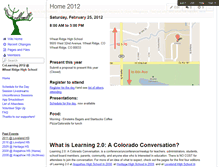 Tablet Screenshot of colearning.wikispaces.com