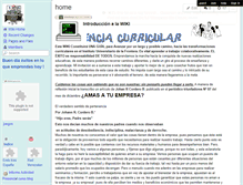 Tablet Screenshot of experienciacurriculariufront.wikispaces.com