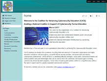 Tablet Screenshot of cacecollaboration.wikispaces.com