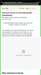 Mobile Screenshot of interactiveexcel.wikispaces.com