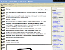 Tablet Screenshot of lenguaeso.wikispaces.com