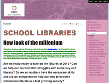 Tablet Screenshot of libwise.wikispaces.com