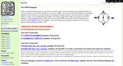 Desktop Screenshot of lara-language.wikispaces.com