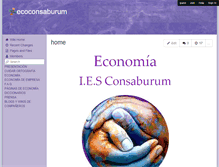 Tablet Screenshot of ecoconsaburum.wikispaces.com