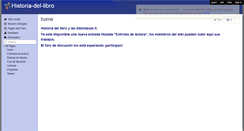 Desktop Screenshot of historia-del-libro.wikispaces.com