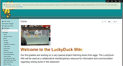 Desktop Screenshot of luckyduckwiki.wikispaces.com