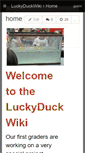 Mobile Screenshot of luckyduckwiki.wikispaces.com