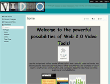 Tablet Screenshot of coolvideotools.wikispaces.com