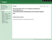 Tablet Screenshot of kogud.wikispaces.com