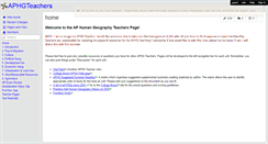 Desktop Screenshot of aphgteachers.wikispaces.com