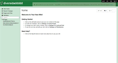 Desktop Screenshot of diversidaddddd.wikispaces.com