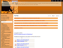 Tablet Screenshot of lacueva.wikispaces.com