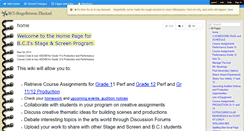 Desktop Screenshot of bci-stageandscreen.wikispaces.com