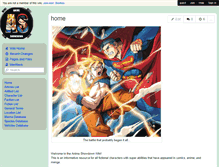 Tablet Screenshot of anime-showdown.wikispaces.com