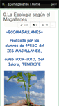 Mobile Screenshot of ecomagallanes.wikispaces.com