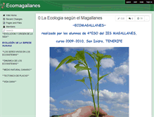 Tablet Screenshot of ecomagallanes.wikispaces.com