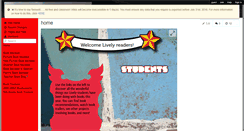 Desktop Screenshot of livelyreads.wikispaces.com