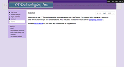 Desktop Screenshot of lttechnologies.wikispaces.com