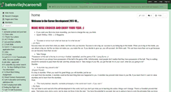 Desktop Screenshot of batesvillejhcareers8.wikispaces.com